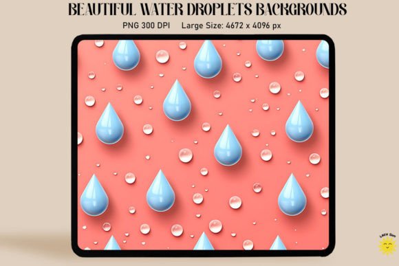3D Rain Drops on Pastel Backgrounds: A Creative Guide