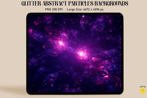 Abstract Purple Particles Backgrounds: Elevate Your Designs