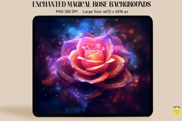 Beautiful Cosmic Rose Backgrounds: Unlocking Enchanted Digital Design
