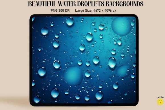 Blue Backgrounds with Water Drops: A Designer's Guide to Crystal Clear Visuals