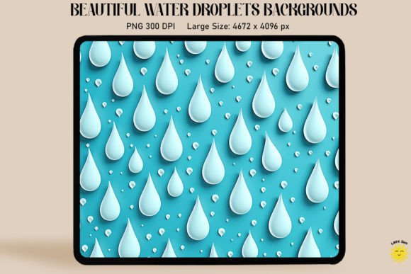 Capturing Tranquility: The Power of Pastel Blue Water Drops
