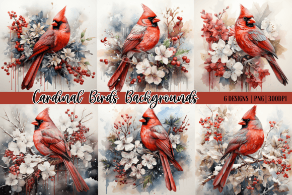 Cardinal Bird Backgrounds: A Designer's Guide to Vibrant Digital Art