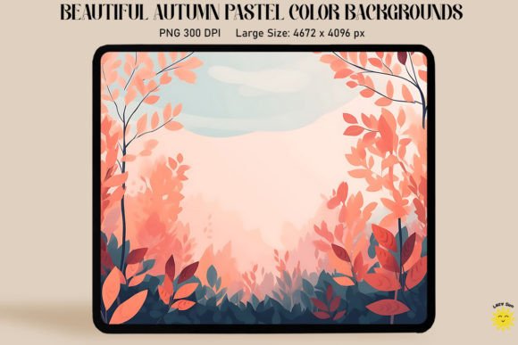 Embrace the Season: Using Soft Pastel Autumn Backgrounds