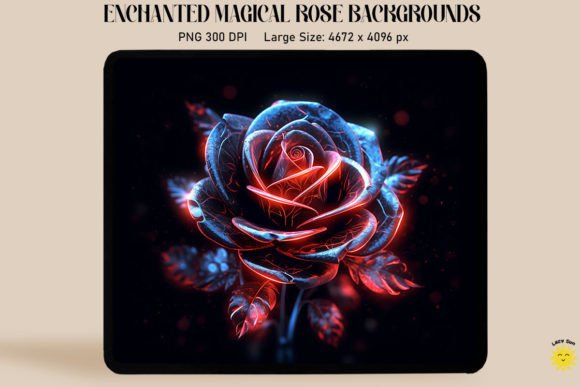 Mystical Glowing Black Rose Backgrounds: A Deep Dive