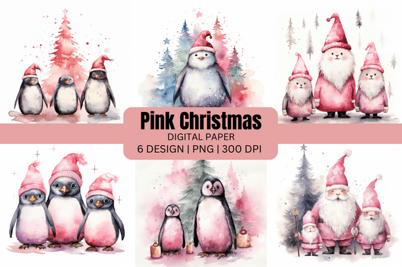 Pink Christmas Themed Backgrounds: A Fresh Holiday Palette
