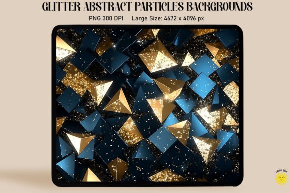Transform Projects with Abstract Glitter Particles Backgrounds