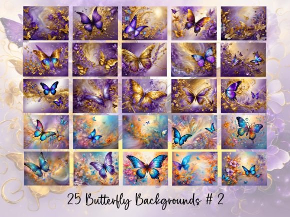 Transform Your Projects with Butterfly Backgrounds #2