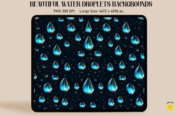 Water Droplets Metalcore Backgrounds: A Digital Asset Deep Dive